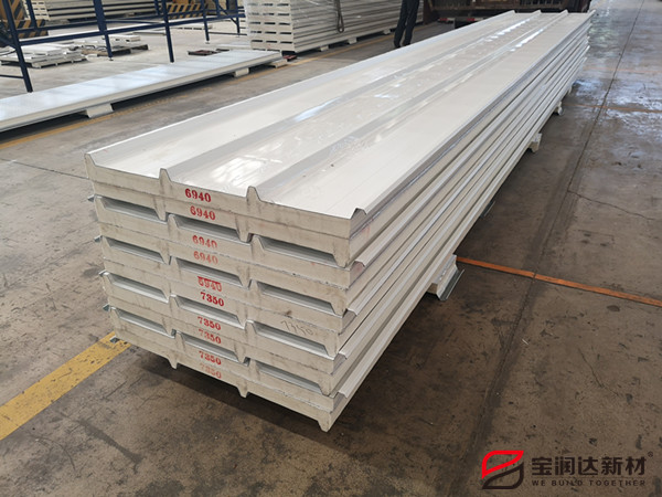 養殖場聚氨酯板吊頂 四波峰屋面板